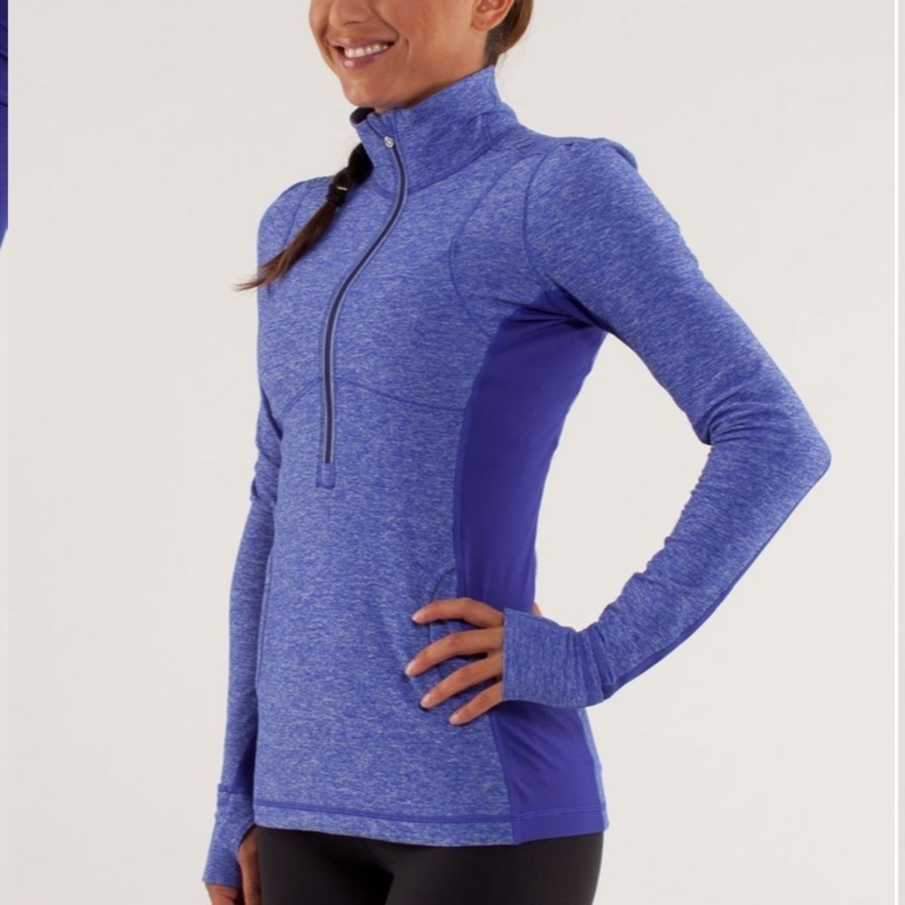 Lululemon Star Runner Pullover in Pigment Blue Size 8
